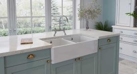 Ceramic kitchen sink